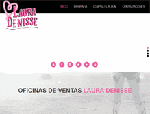 Tablet Screenshot of lauradenisse.com